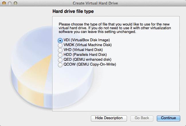 hard drive file type