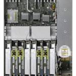 SPARC T3-2 top view