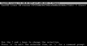Emergency mode centos 7 исправить
