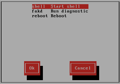 start shell in rescue mode RHEL CentOS