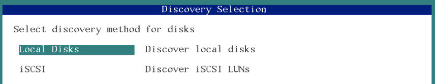 disk discovery selection Solaris 11 installation
