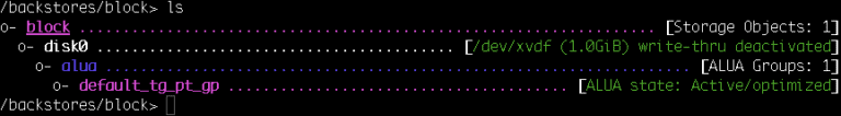 Targetcli fb настройка debian