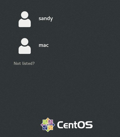 remove user from GNOME user list in CentOS RHEL 8